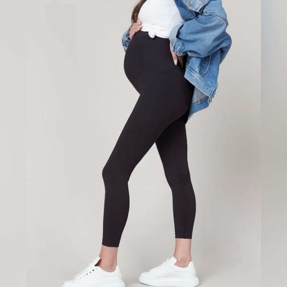 SPANX Pants - Women’s Spanx Ecocare Mama Seamless Maternity Leggings High Waist Size 3X 26-28
